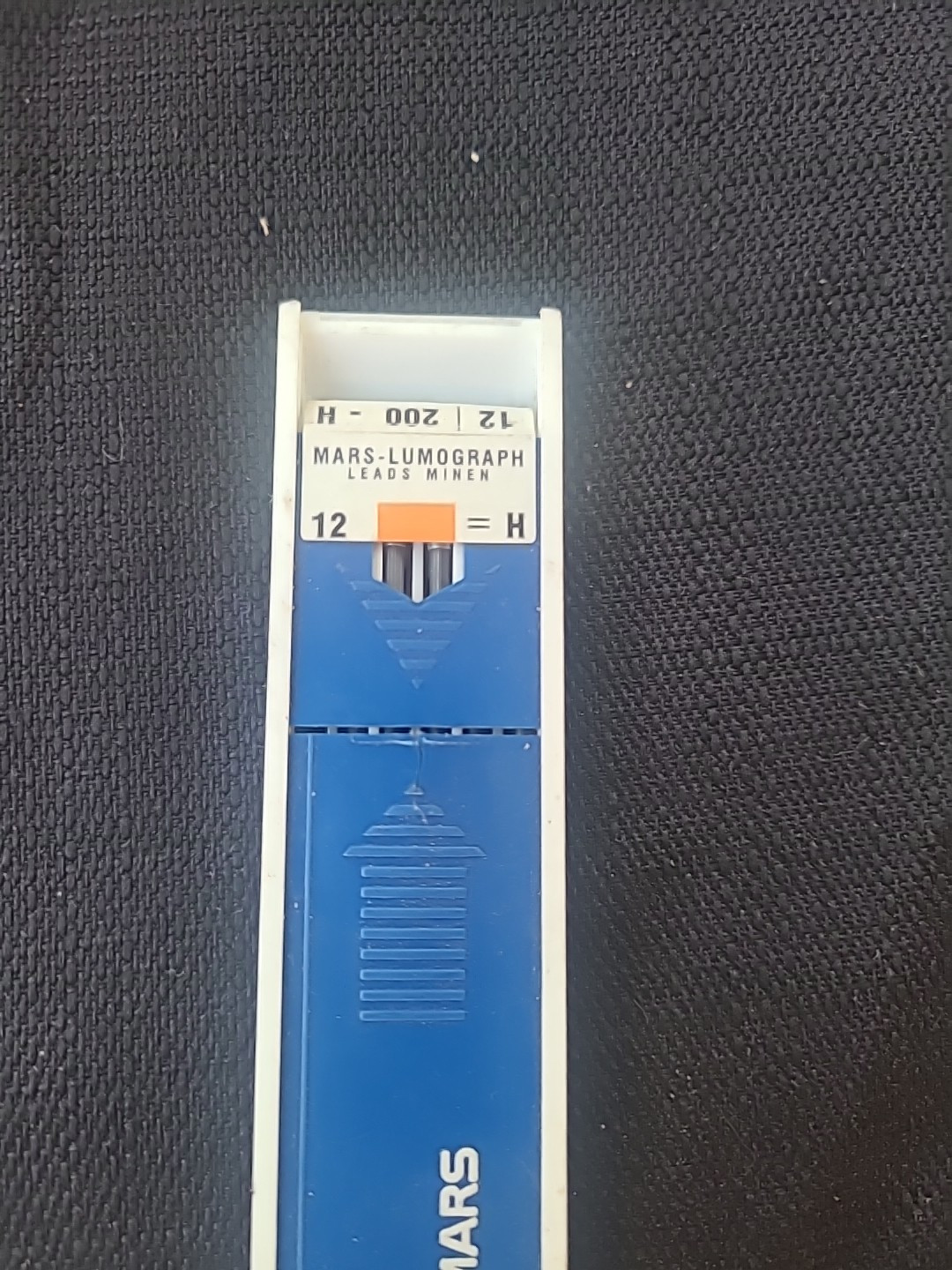 Staedtler Mars Carbon Lead, 2mm, Orange 12 Lead