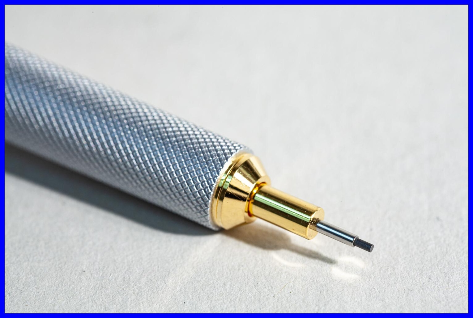 Perfect 1990s Rotring 600 Mechanical Pencil In Silver & Gold For 0.7Mm Leads