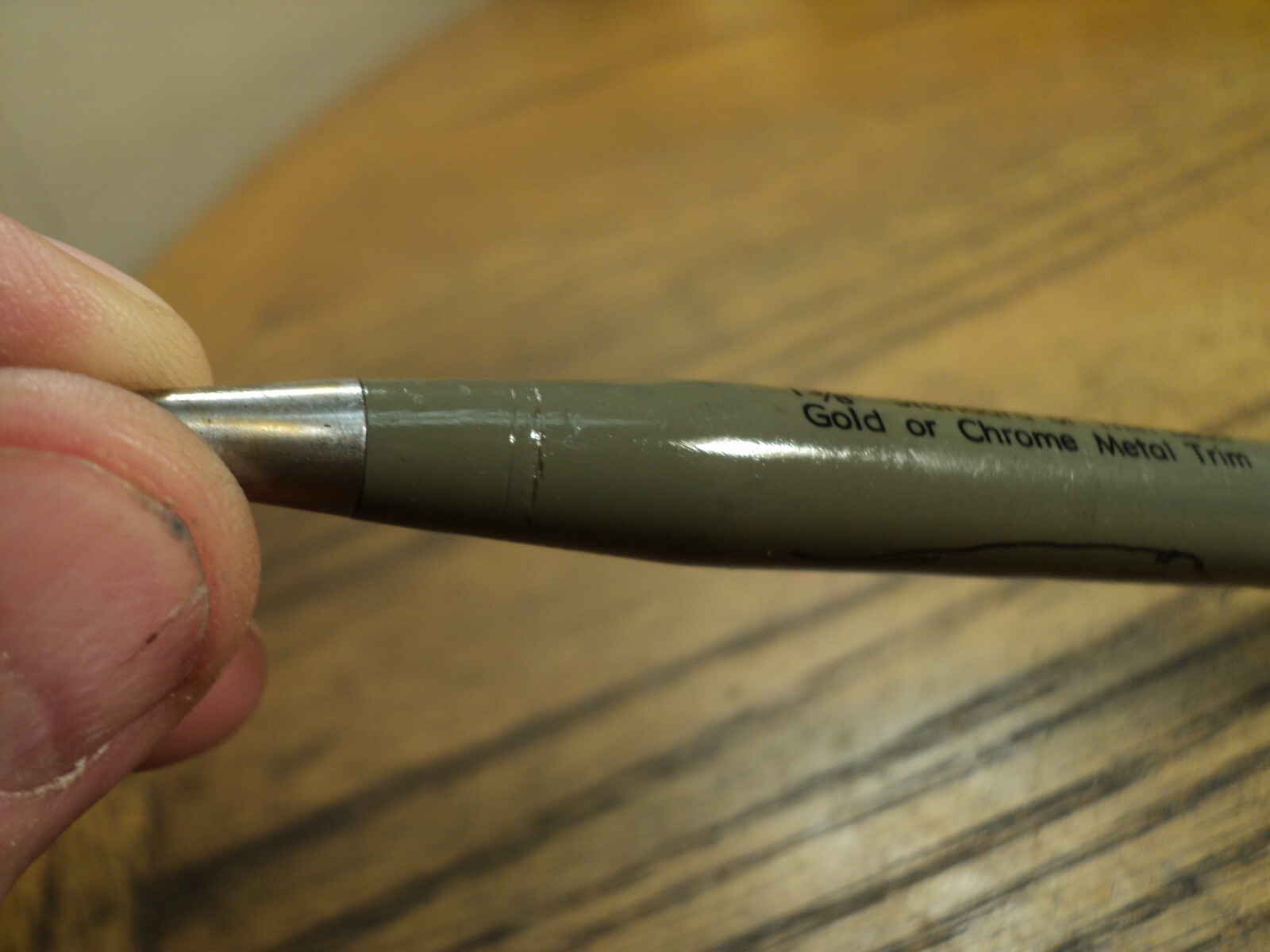 Vintage Vernon Mechanical Pencil Greyhound Lines 5-1/8″ Long Sample No. MC 763