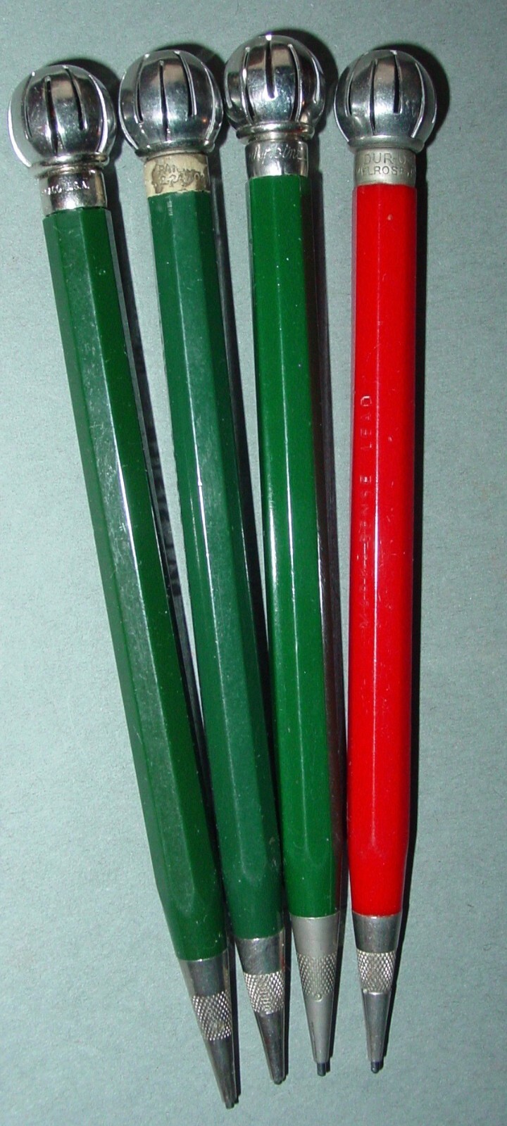 4 Vintage Bell Systems Autopoint Phone Dialer Mechanical Pencils Mixed Lot USA
