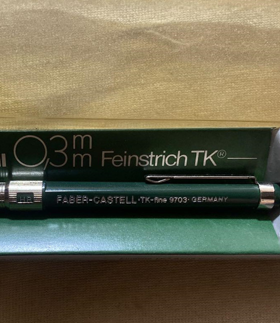 Discontinued Faber-Castell TK fine 9703 0.3mm [Used VG] limited From JAPAN◎