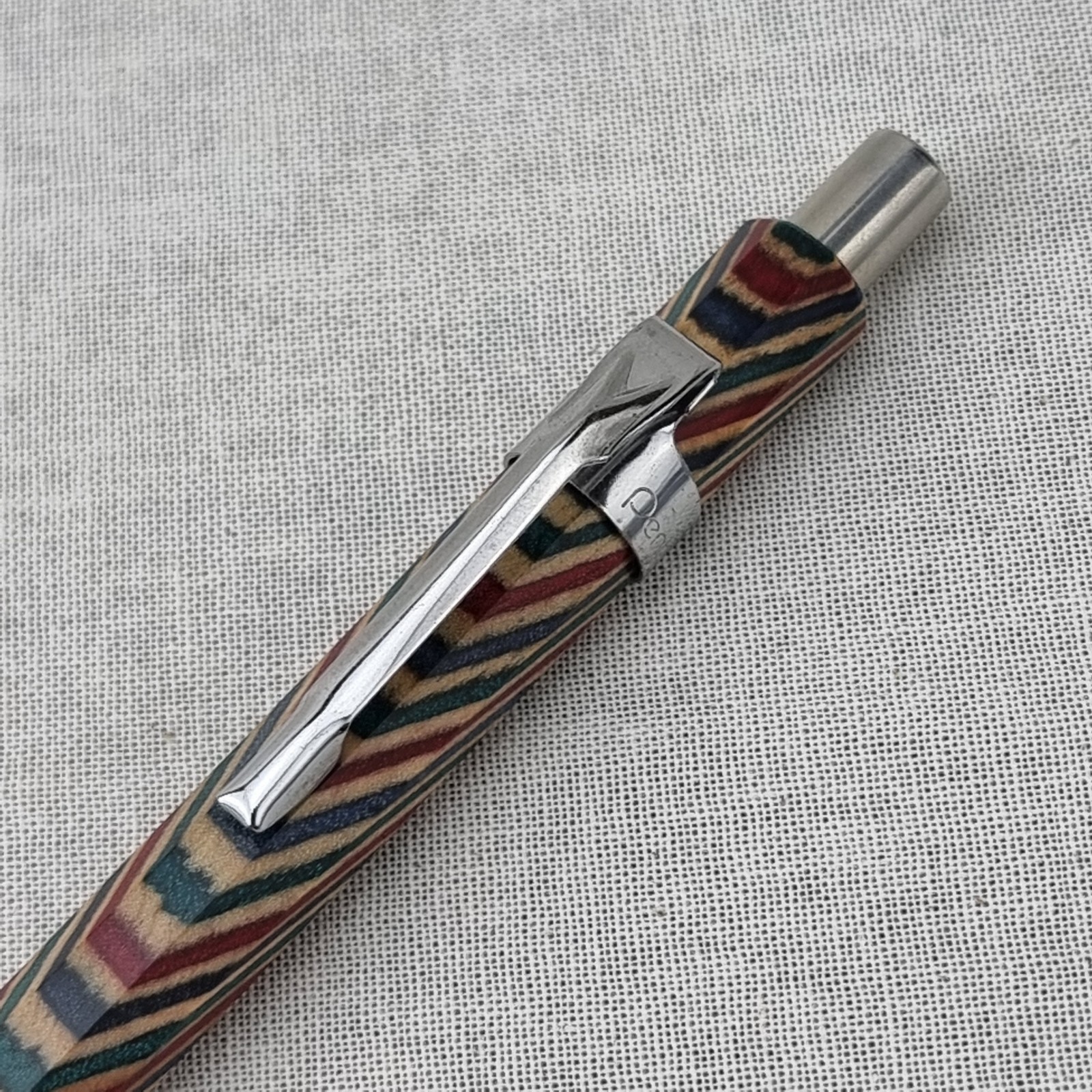 Hand Crafted Pentel P-205(0.5mm) Mechanical Pencil with Octagonal Wood Barrel