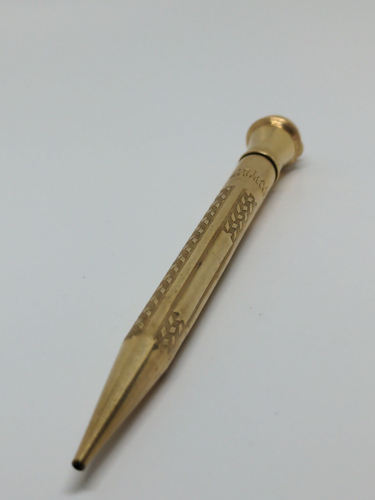 Vintage Dela Co Gold Filled GF Pencil