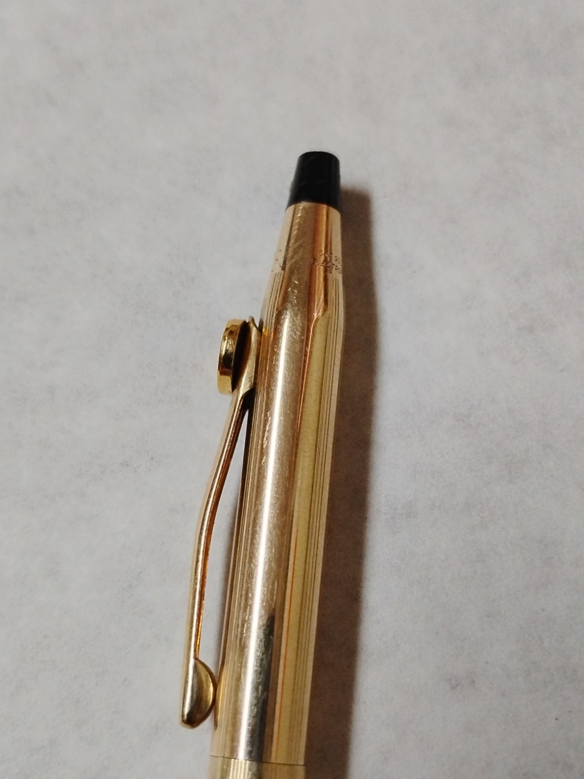 VTG Cross 1/20 10K Gold Filled Mechanical Pencil Personalized Emblem J&H #L3