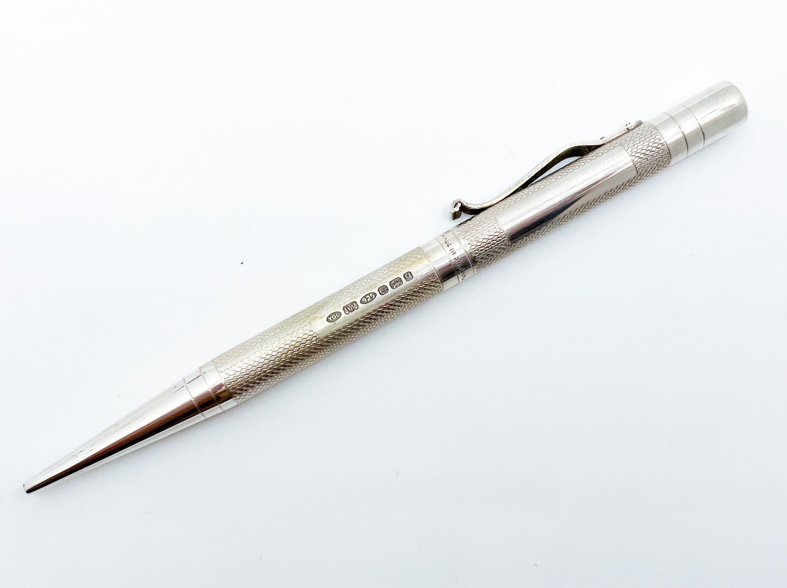 Yard O Led Viceroy Barley 925 Sterling Solid Silver Mechanical Pencil