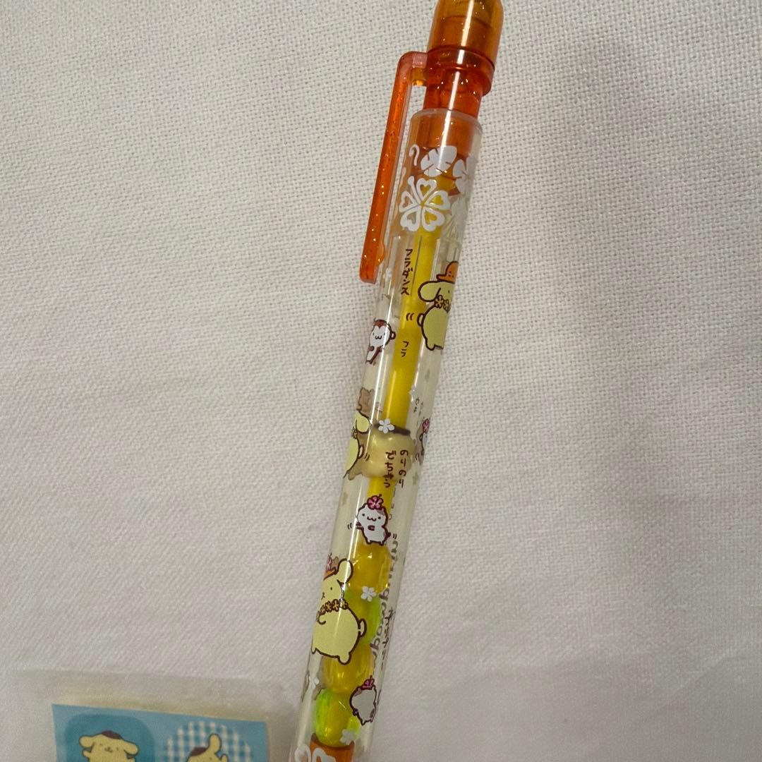 Super rare✨Pompompurin Mascot Mechanical Pencil Heisei Retro Sanrio