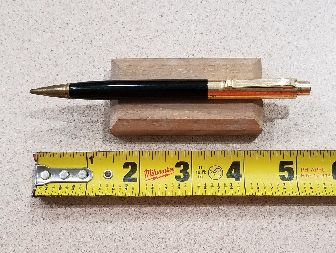 Vintage Eversharp 1/10 14K Gold Filled Mechanical Pencil- Black & Gold- Working