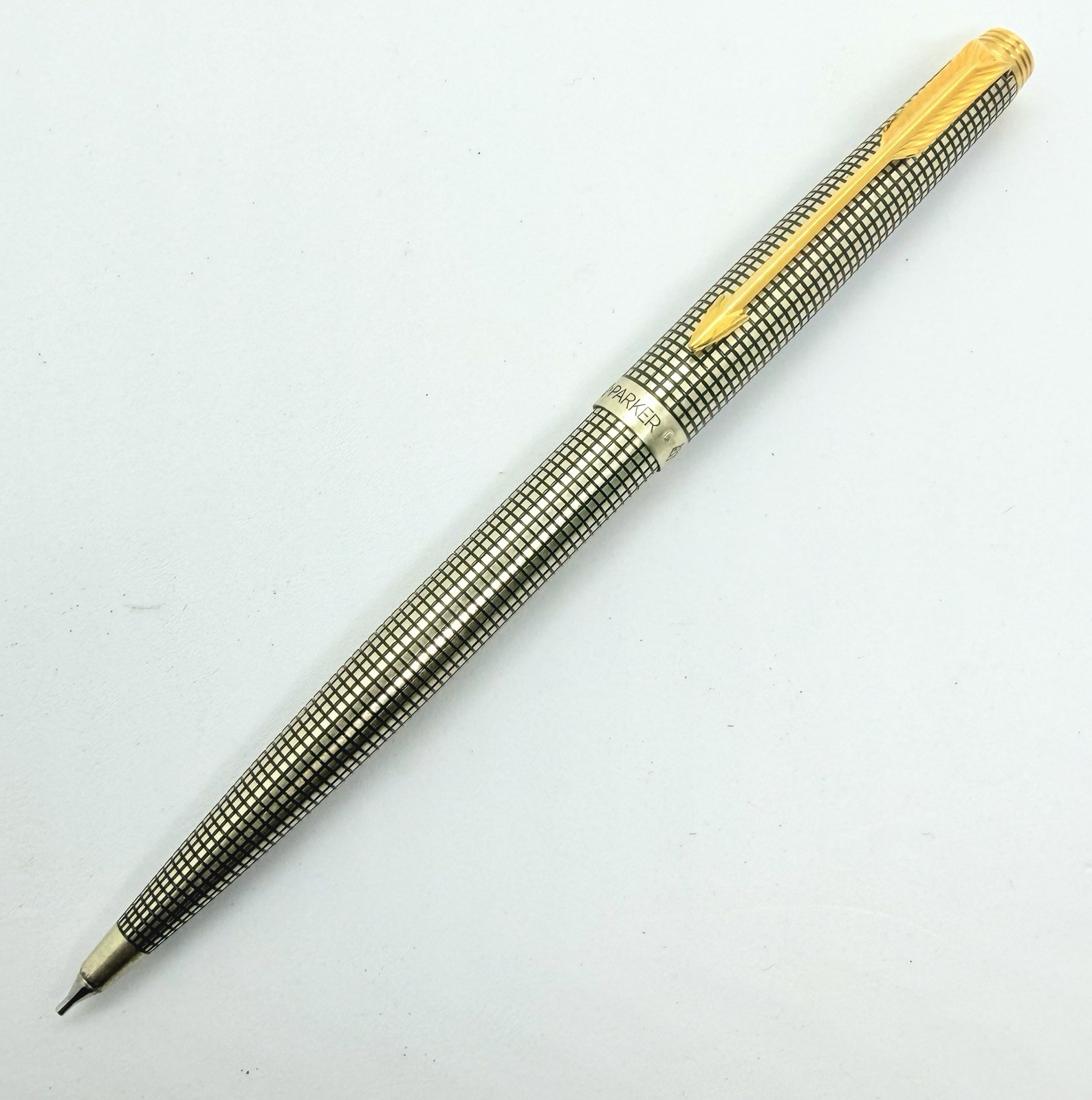 Parker 75 France Sterling Silver 925 Mechanical Pencil 0.5mm 0.5 Functional