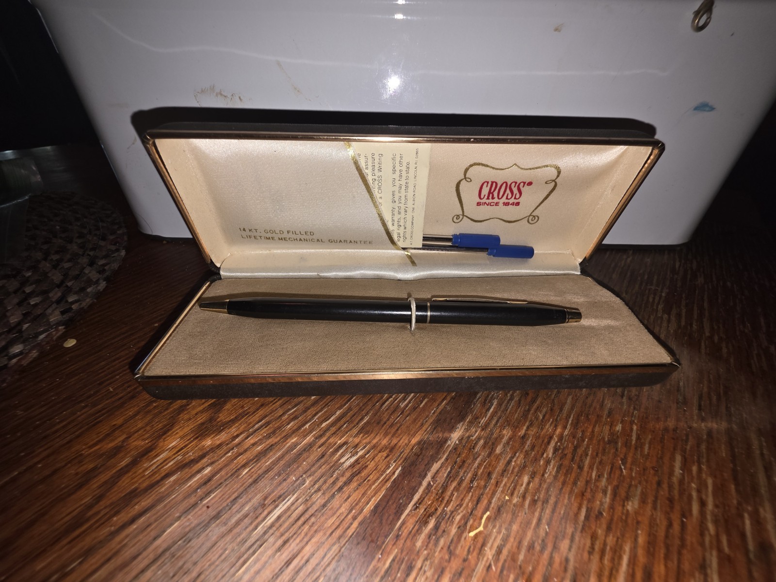 Cross 14K Gold Filled Mechanical Pencil, Gold Filled with Cross Case and refills
