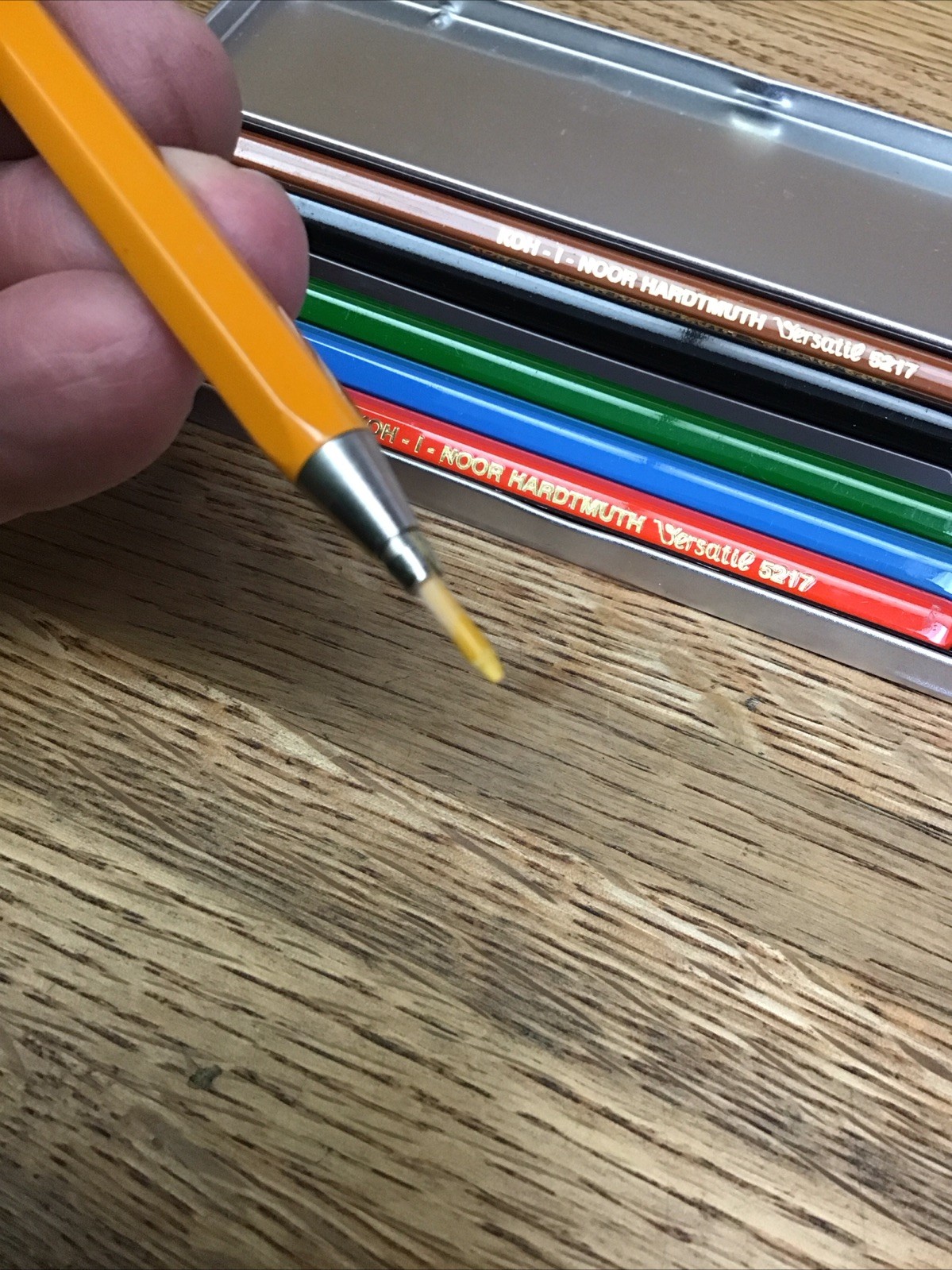 Koh-I-Noor 2mm Mechanical Pencils (Set of 6) Colluded Leads (Opened But Unused)