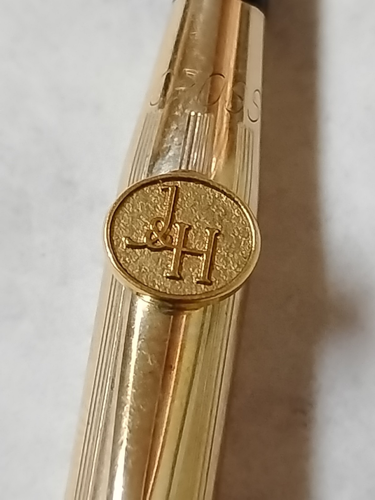VTG Cross 1/20 10K Gold Filled Mechanical Pencil Personalized Emblem J&H #L3