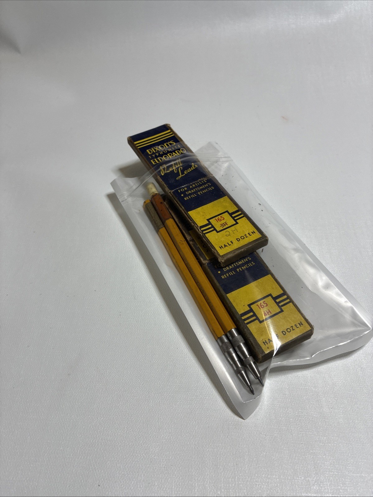 L&C Hardtmuth KOH-I-NOOR Mechanical Drafting Tool Graphite Pencil Wood 1511 Lot