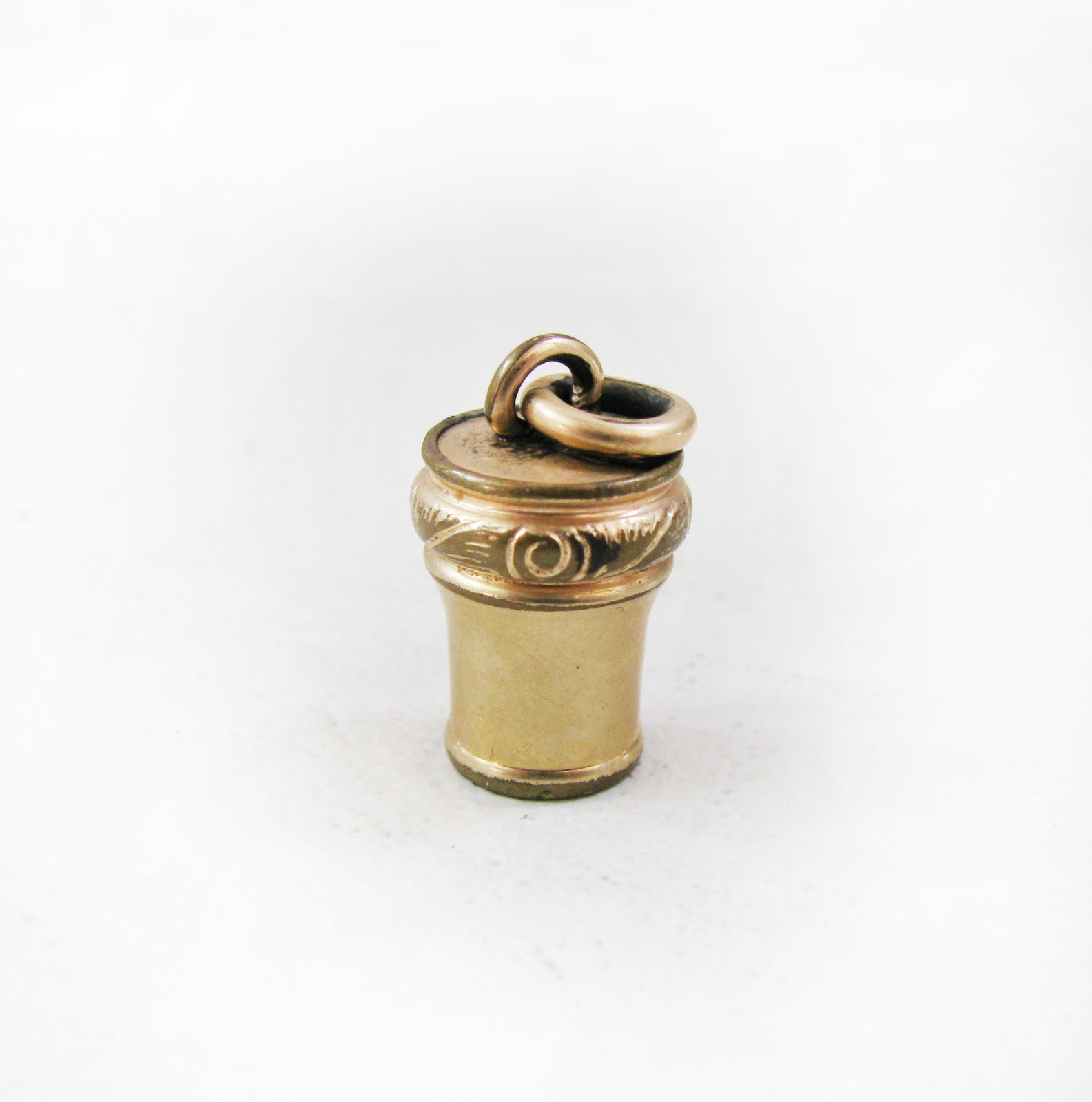 Vintage Victorian Edwardian Art Deco Gold Filled Mechanical Pencil Eraser Top