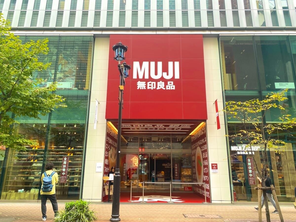 MUJI Lawson Limited Shaker Mechanical Pencil Low Center of Gravity Blue Pink Bor