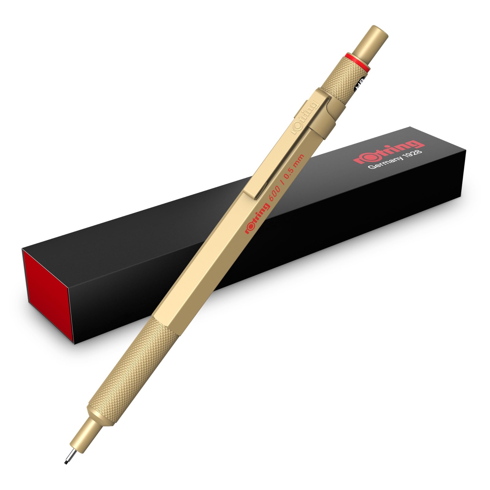 ROTTLING Mechanical Pencil Gold 600 2158796 0.5mm rOtring Mechanical Pencil Fine