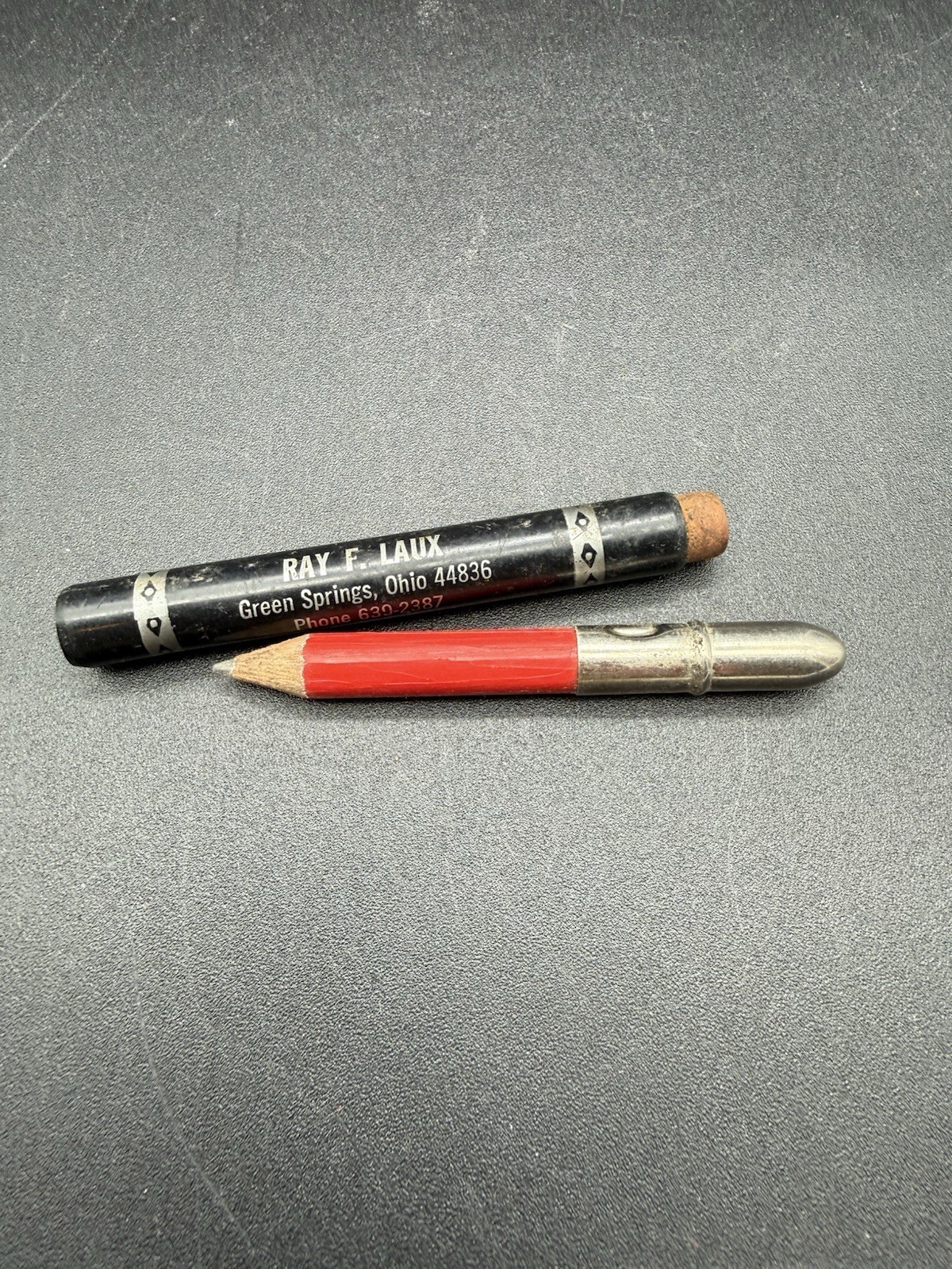 Misc Lot of Vintage Advertising Mechanical Pencils, Pencil Lead And Erasers