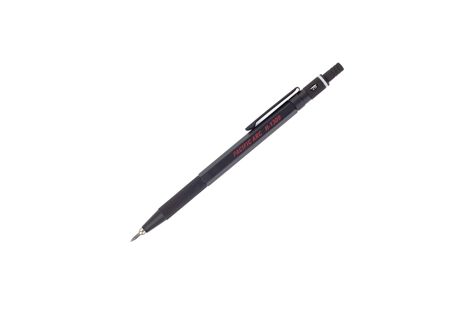 Premium Gravity Feed Technical Lead Holder All Metal Black 2mm Drafting
