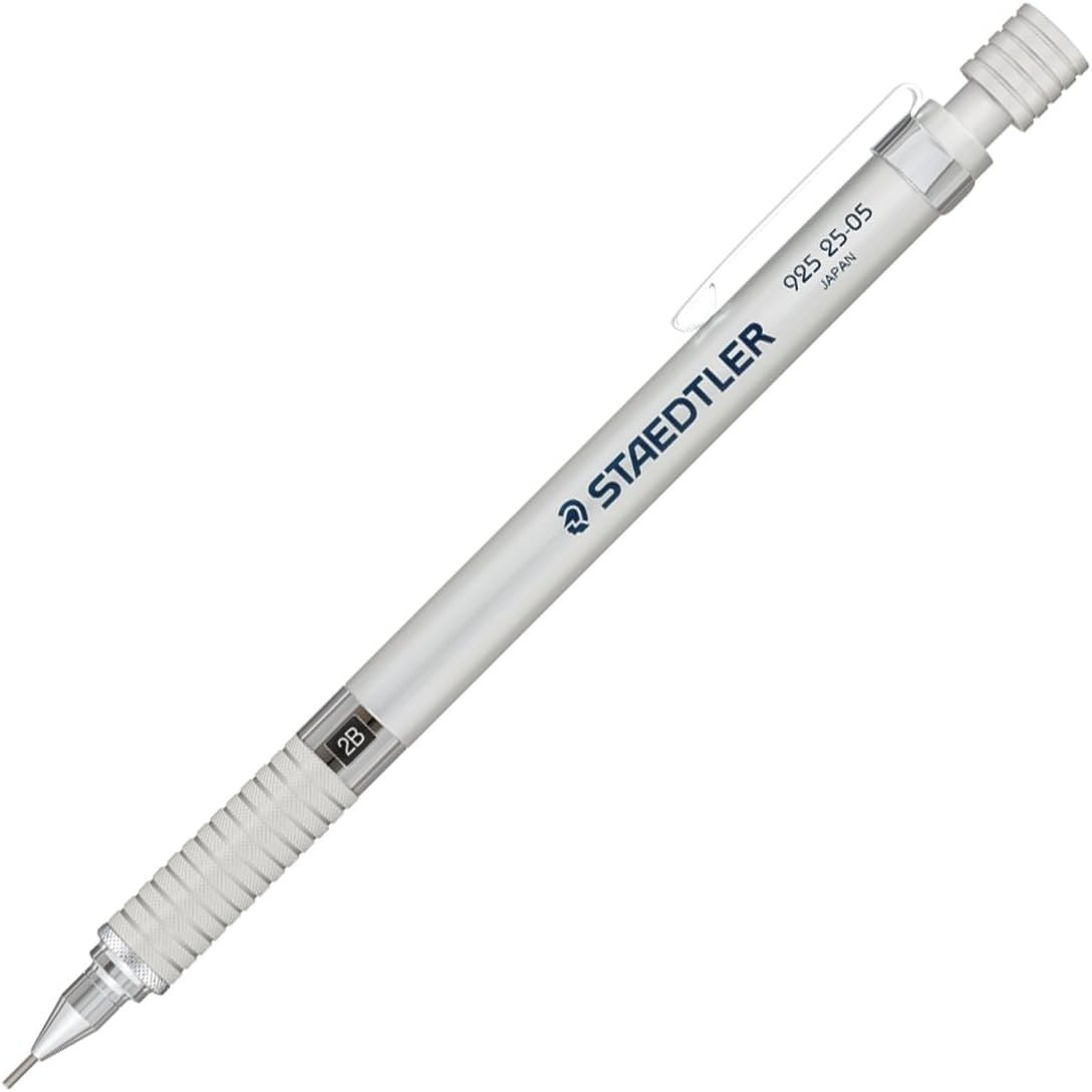 Staedtler 0.5mm Mechanical Pencil Silver Series 1 Count (Pack of 1),