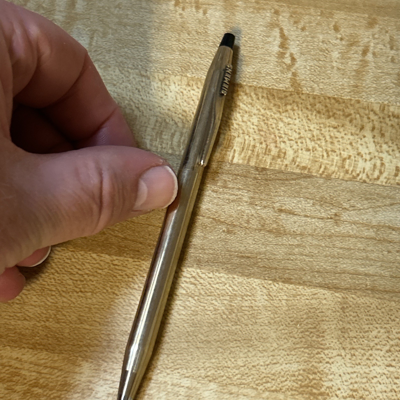 VTG Cross 10k Gold Filled Mechanical Pencil Twist Electroplated Siemens Logo Wks