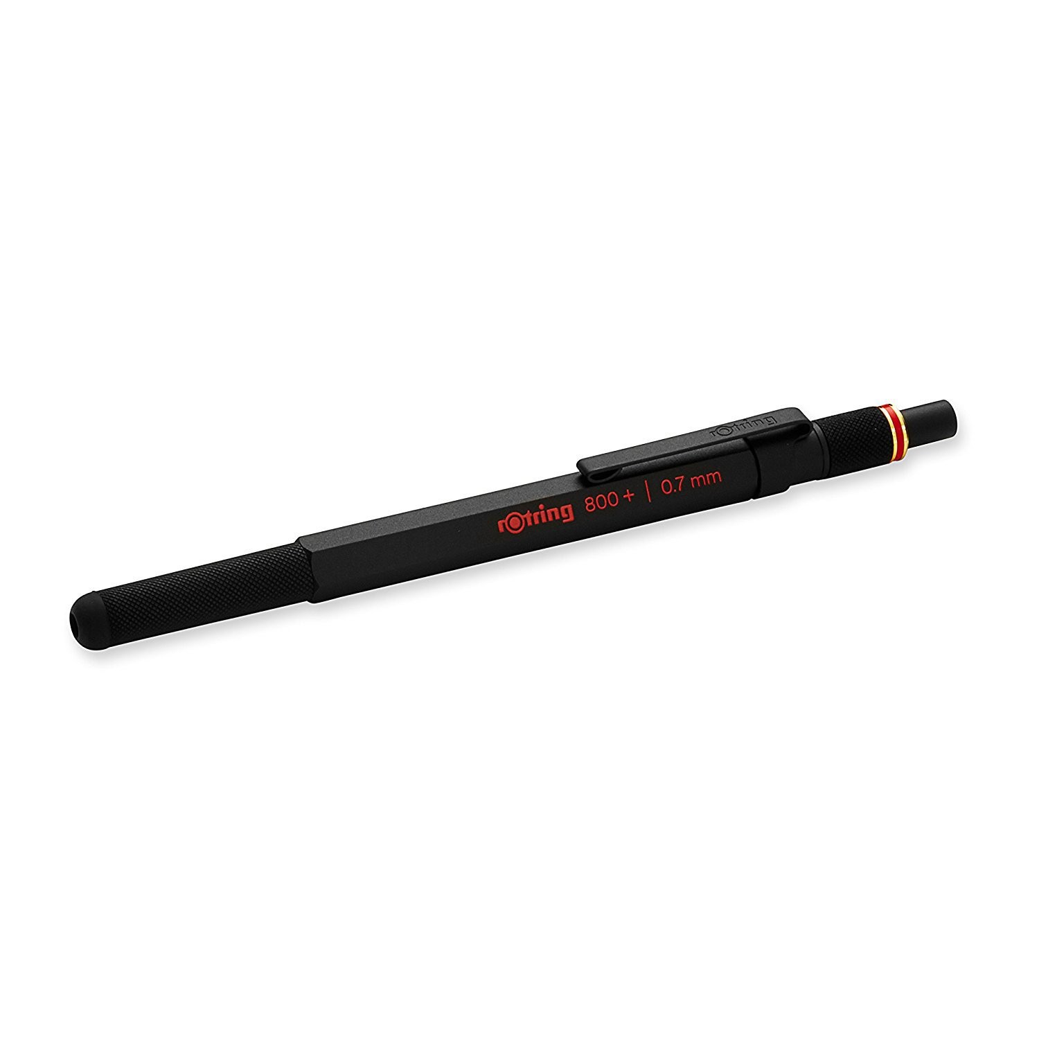 rOtring 1900182 800+ Mechanical Pencil and Touchscreen Stylus, 0.7 mm, Black