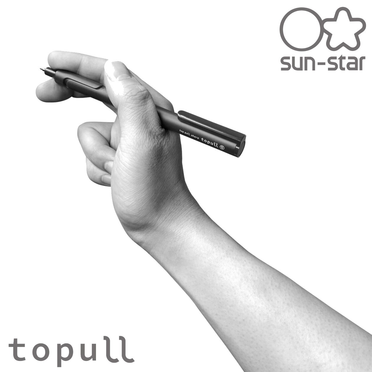 SUN-STAR TOPULL-S Top-Pull Mechanism Mechanical Pencil 0.5mm from Japan