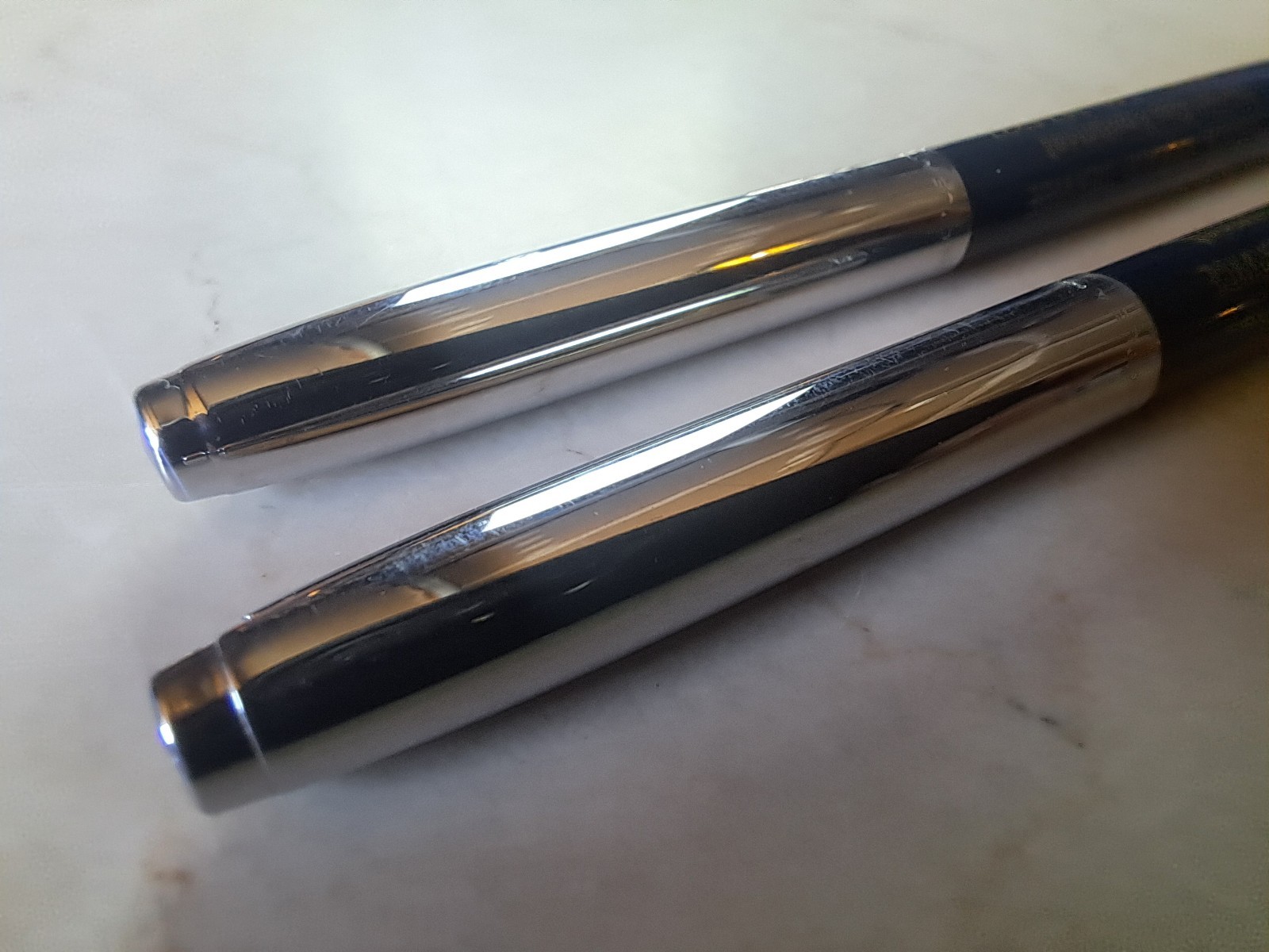 LOT of 2 EVERSHARP Symphony Luxury Navy 0.9mm Pencils 1950’s Advertising