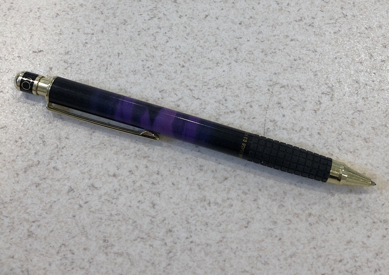 Micro Automatic Pencil #35458 – Montana Violet (Purple) Barrel 0.5 mm New
