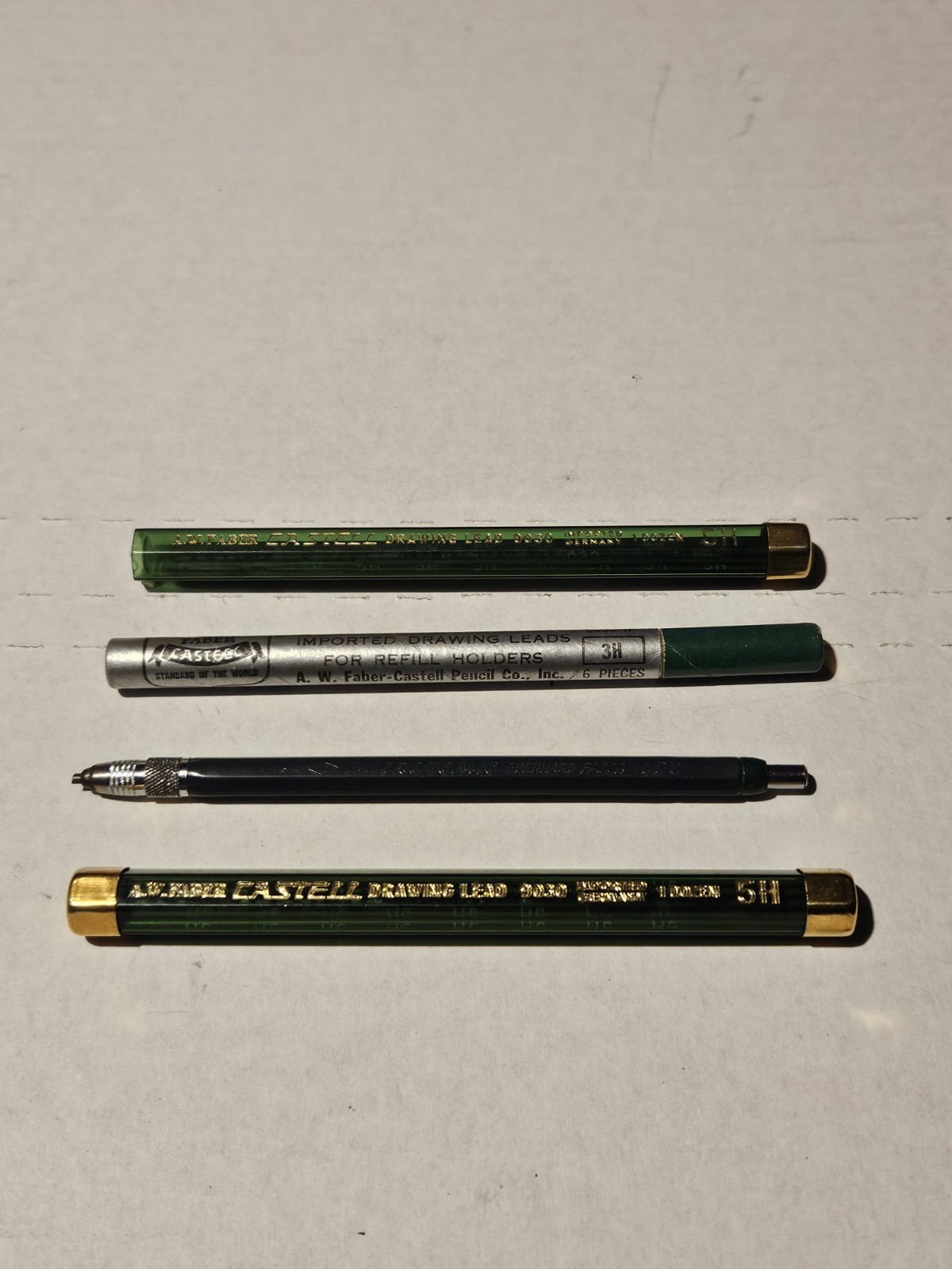 Vintage Eberhard Faber 607 Microtomic Mechanical Drafting Tool Leadholder Pencil