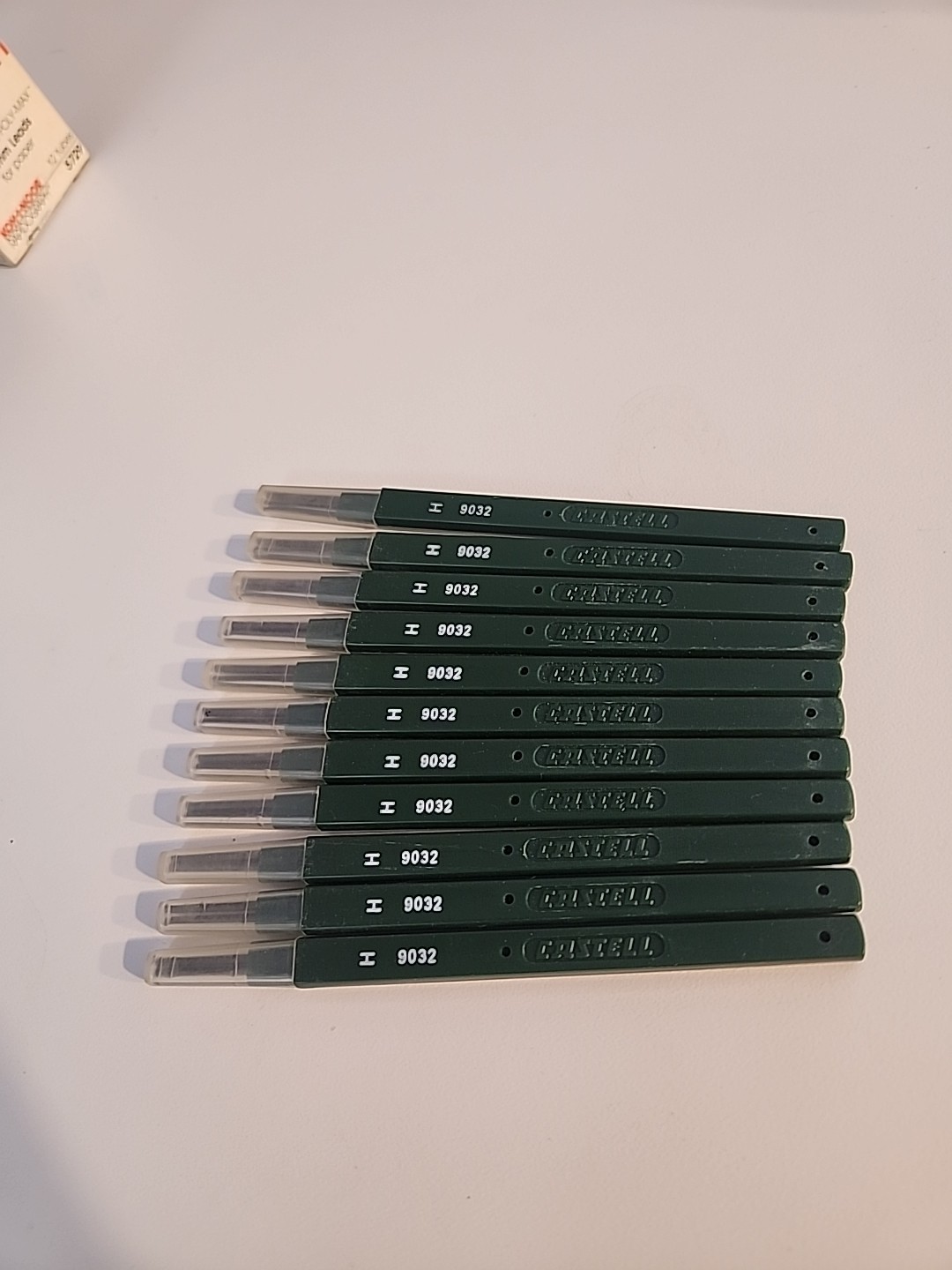 VTG Lot of 11 A.W. Faber Castell 9032 H Drawing Leads