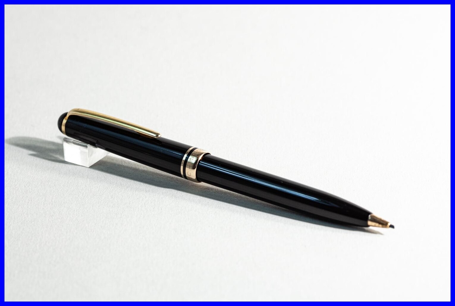 1958 AEG MONTBLANC 276 PIX PUSH PENCIL f 1.18 mm lead w ERASER matching 254 FP