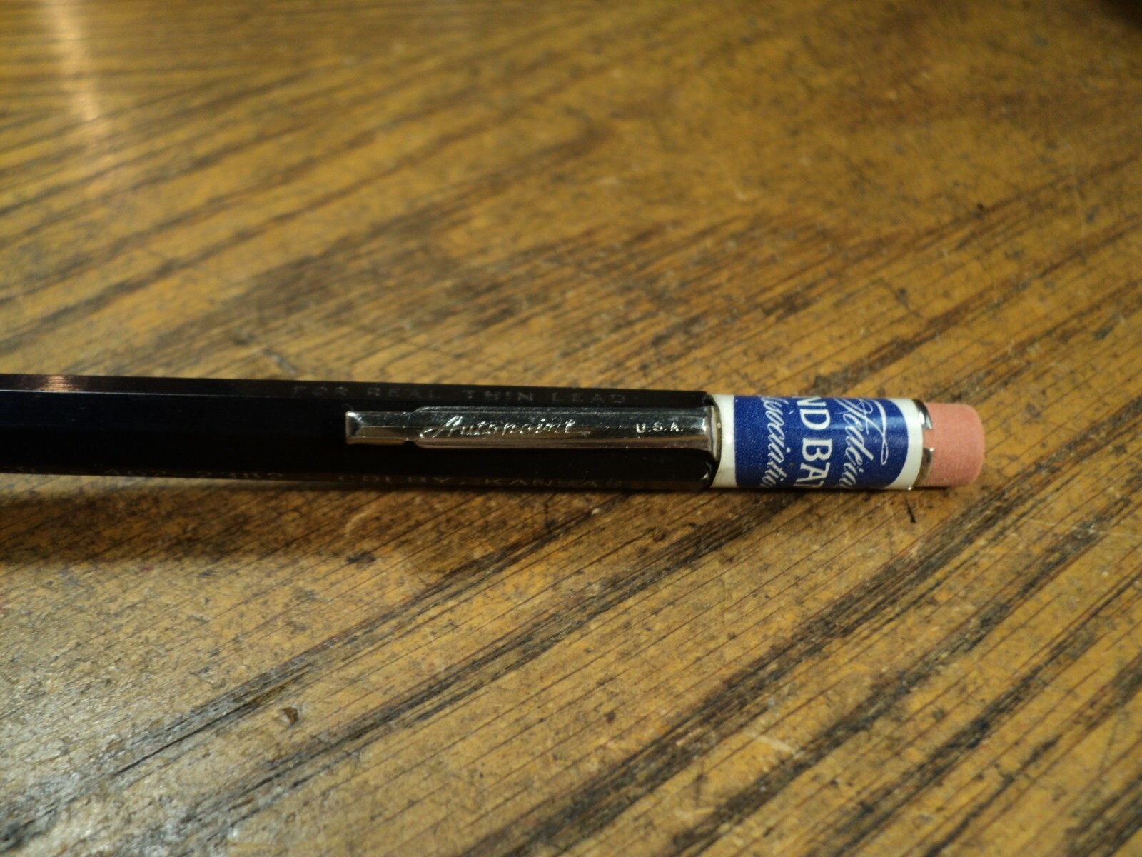 Vintage Autopoint Mechanical Pencil Federal Land Bank Association Colby Kansas