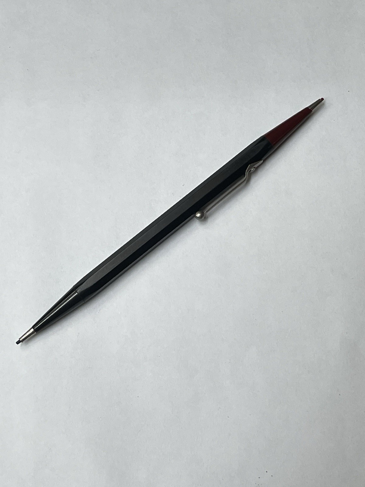 Vintage Realite Mechanical Pencil Red And Black Dual Sided