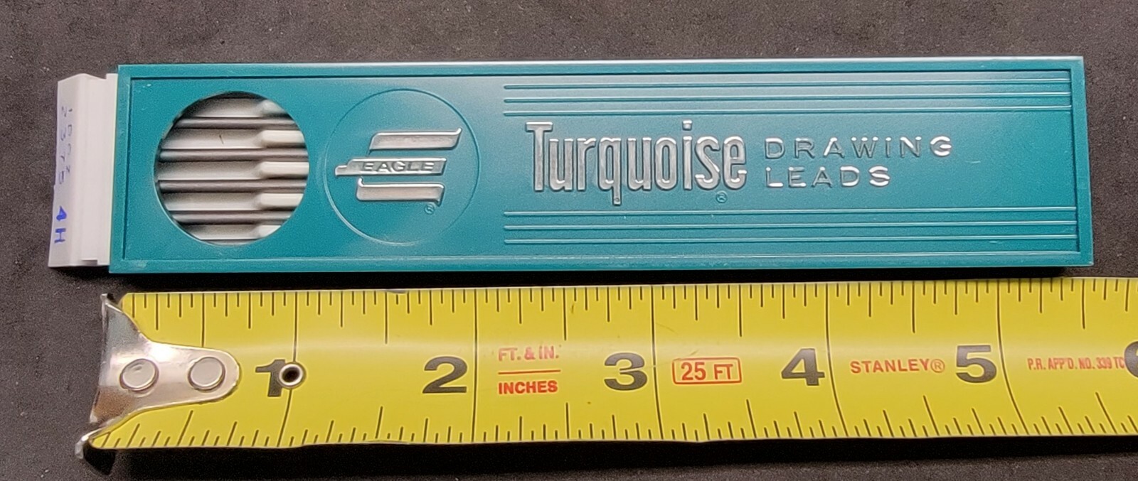 TURQUOISE EAGLE DRAWING LEAD 2375 BLACK 4H MADE IN USA