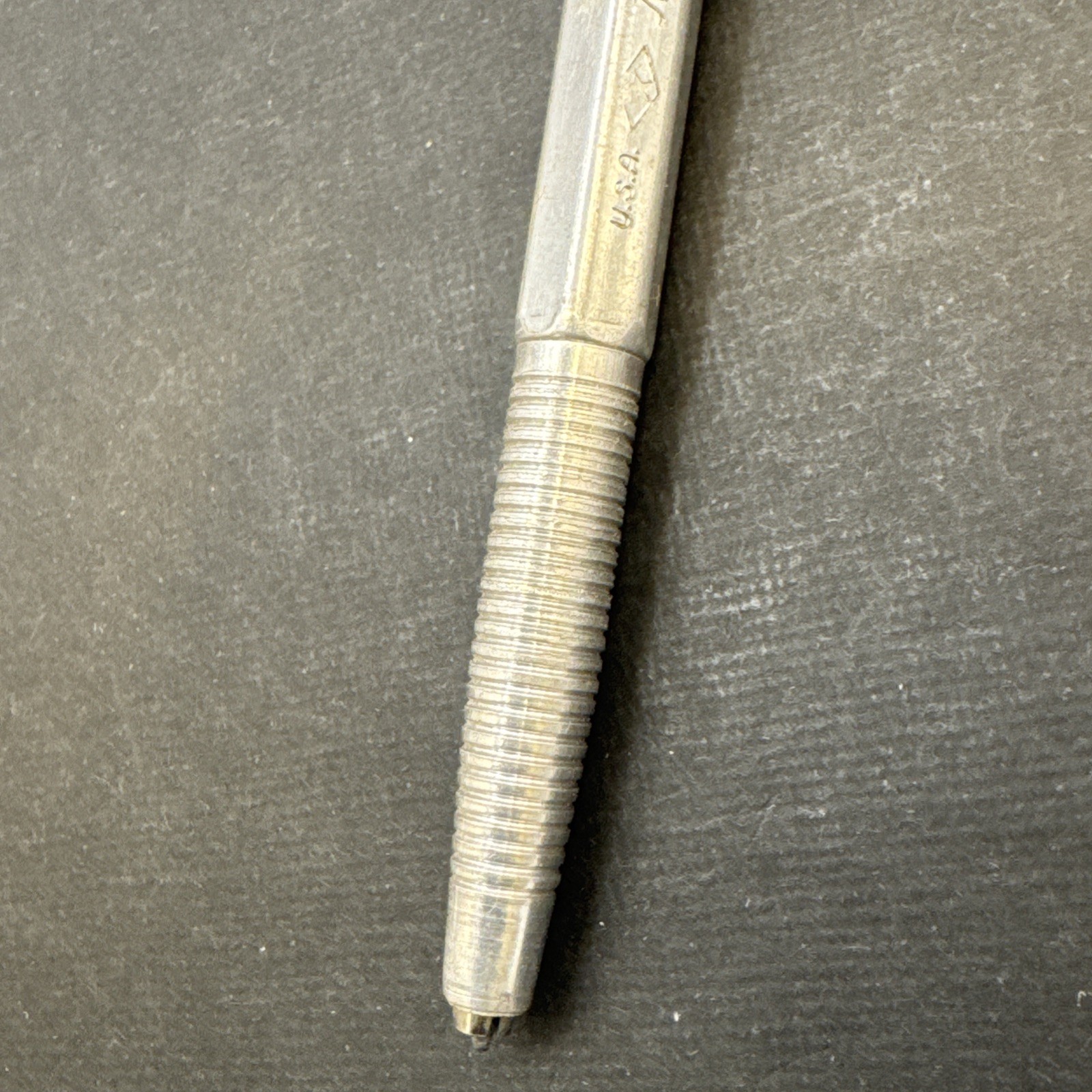 Vintage Eberhard Faber Microtomic 614 Mechanical Pencil Aluminum USA Rare 70’s