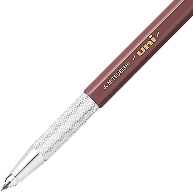 Uni Lead Holder Pencil, Holder, 2.0mm, No Sign 1 Count (Pack of 1), Black