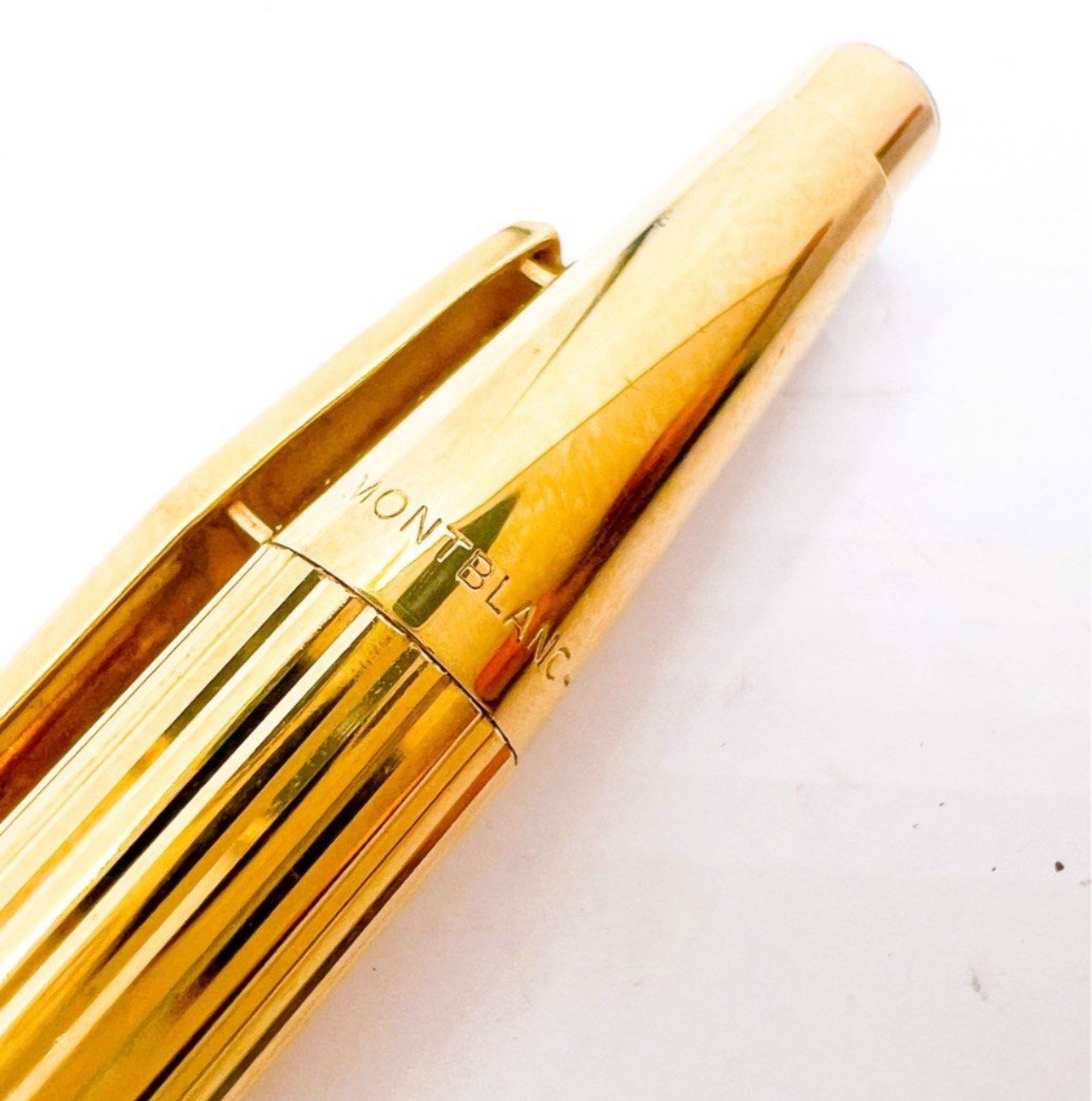 Montblanc Noblesse Gold Plated Mechanical Pencil 0.9 Functional Good Condition