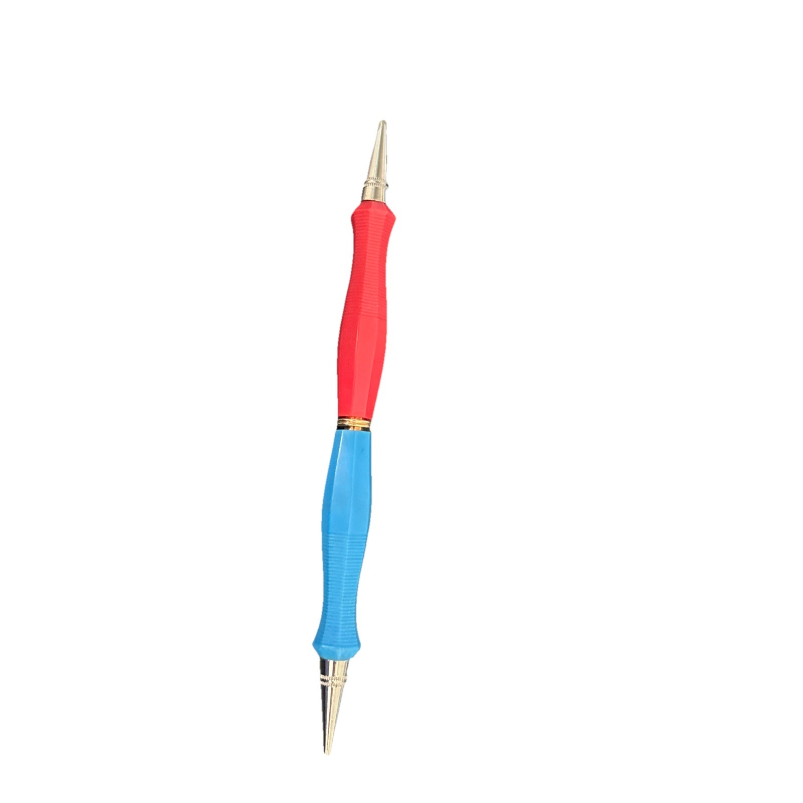 Rare Vintage 2 MM Zaner Bloser Mechanical Pencil Red/ Blue