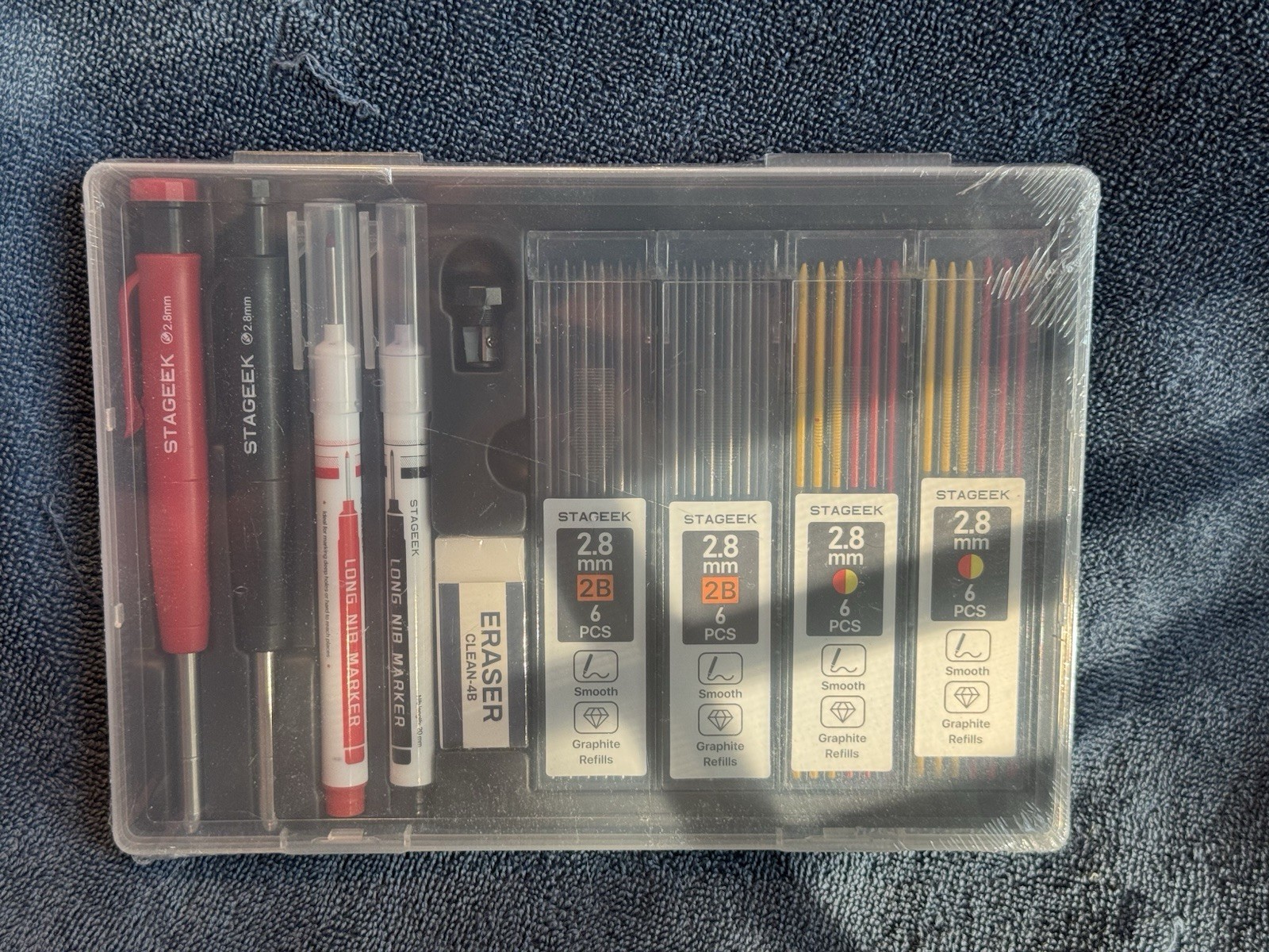 STAGEEK Carpenter Pencil Marker 30 Piece Kit