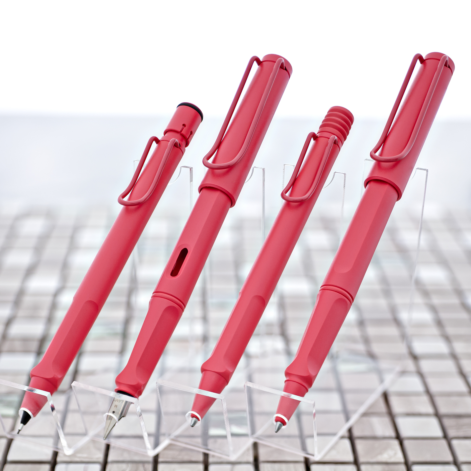 Lamy Safari Mechanical Pencil in Sunset Coral – 0.5mm – NEW in Box
