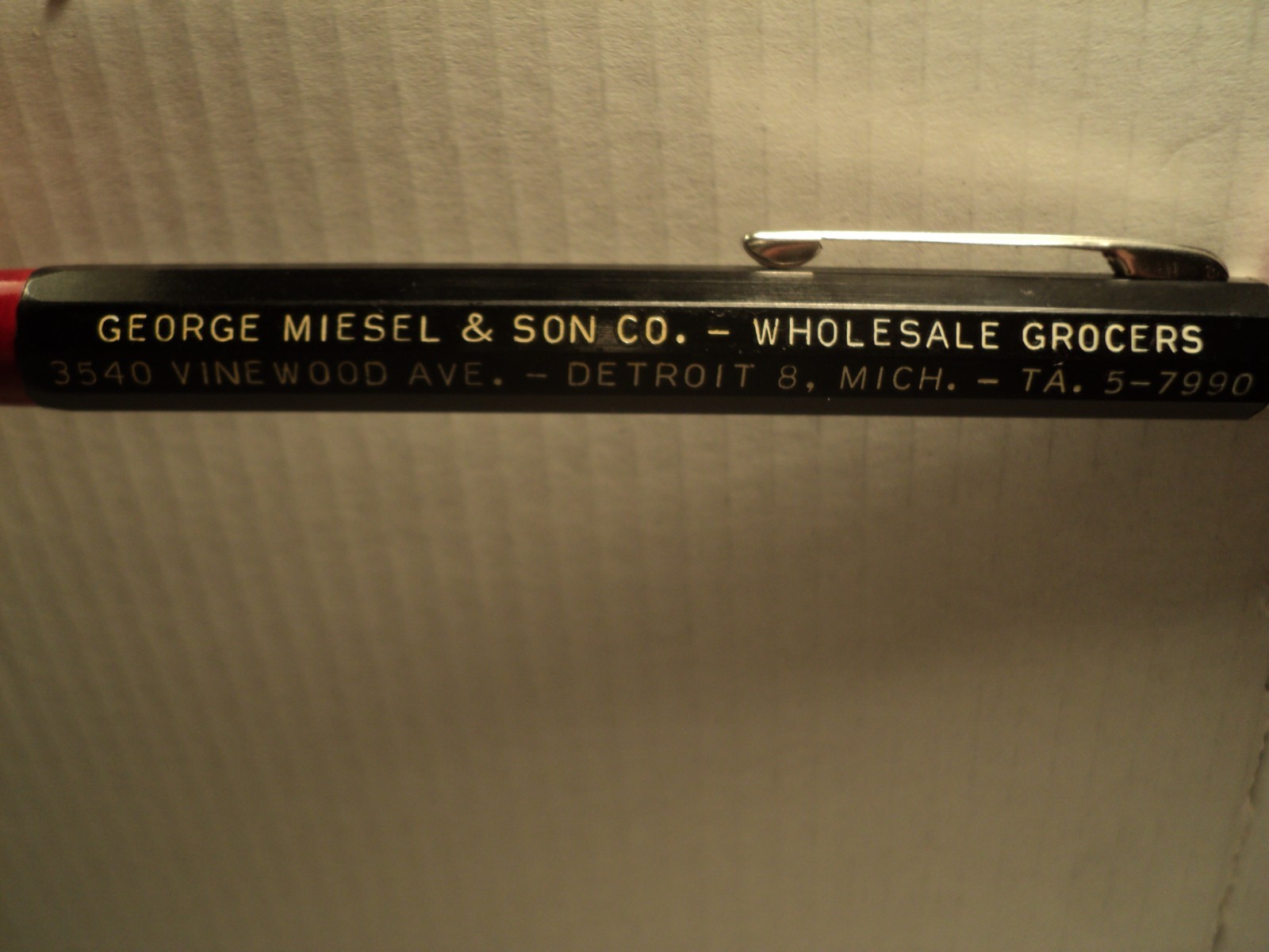 Vintage Autopoint Mechanical Pencil George Miesel & Son Co 5-3/4″ Long USA B