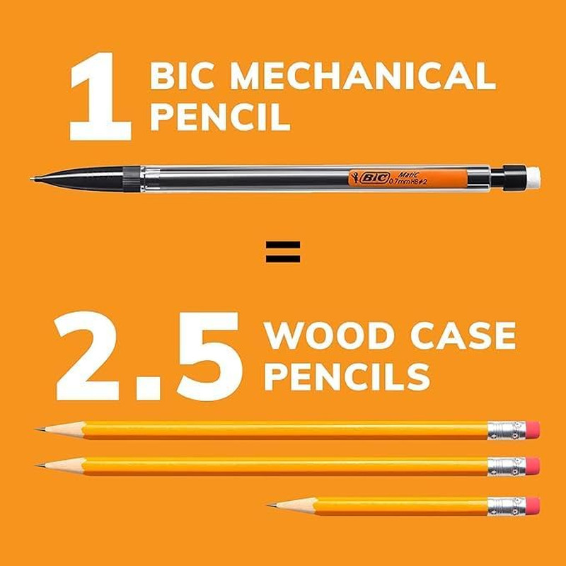 Xtra Smooth Mechanical Pencil with 0.7 Mm Medium Point, Refillable and Retractab