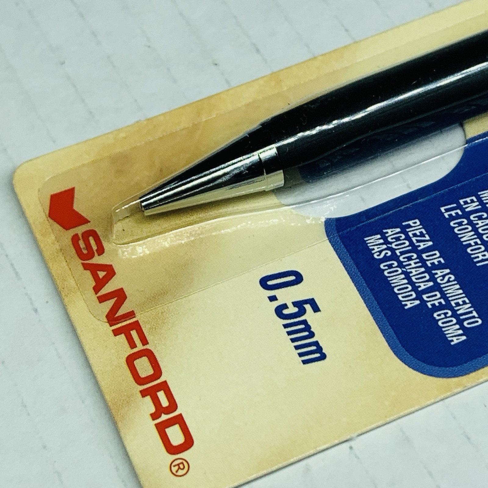 Sanford Silhouette Pencil 0.5mm Pencil Cushion Grip #51515 NEW 1996 Vintage NOS