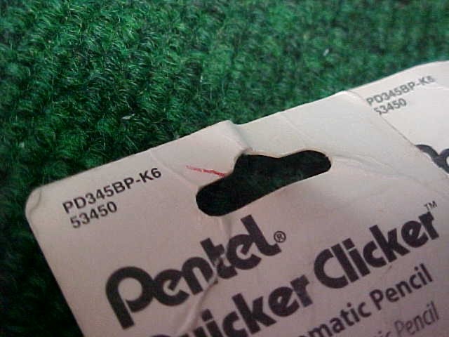 Lot (2) NIP Vintage Pentel “QUICKER CLICKER” Smoke Barrel 0.5 Fine Pencils JAPAN