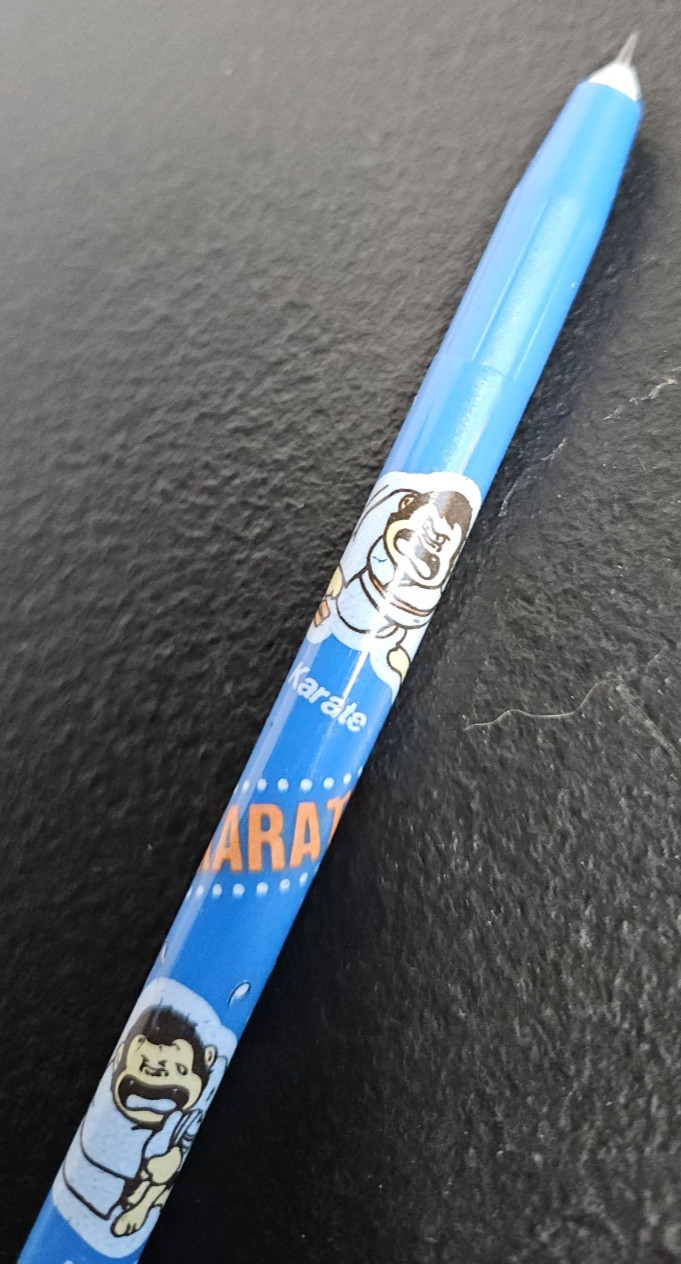 KARATE, ANIME MECHANICAL PENCIL. MOSU PENCIL CO. TAIWAN