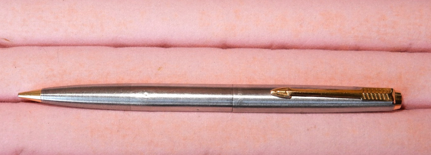 Parker 51 Mechanical Pencil, Stainless Steel with Gold Trim