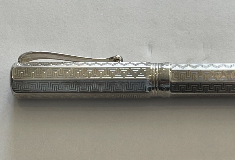 Montegrappa 1055 VI Sterling Silver 925 Michanical Pencil