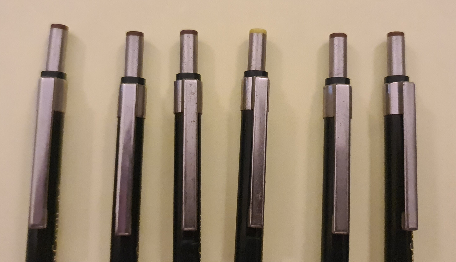 6 items*Vintage 90s FABER CASTELL TK-FINE mechanical pencil lead +eraser 0.50mm