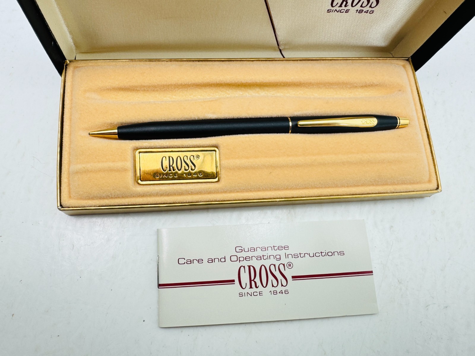 Vintage Cross 250105 Mechanical Pencil Only w/ Original Box & Insert