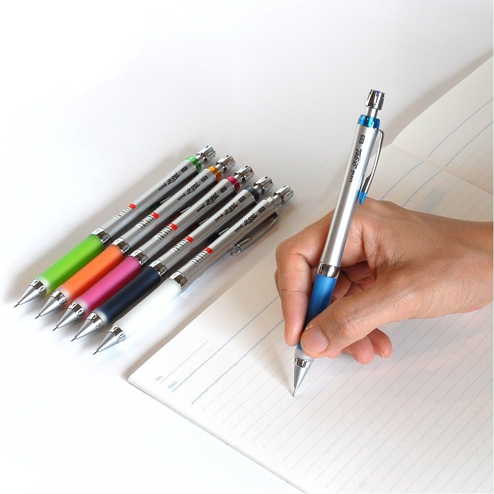 Royal Blue 0.5mm Gel Pen Shock Absorbing Comfort Grip Slim Design