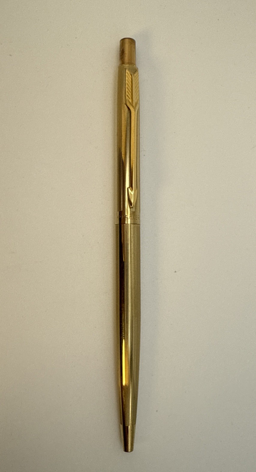 Vintage Parker 10K Gold-Filled Pen Black Ink.
